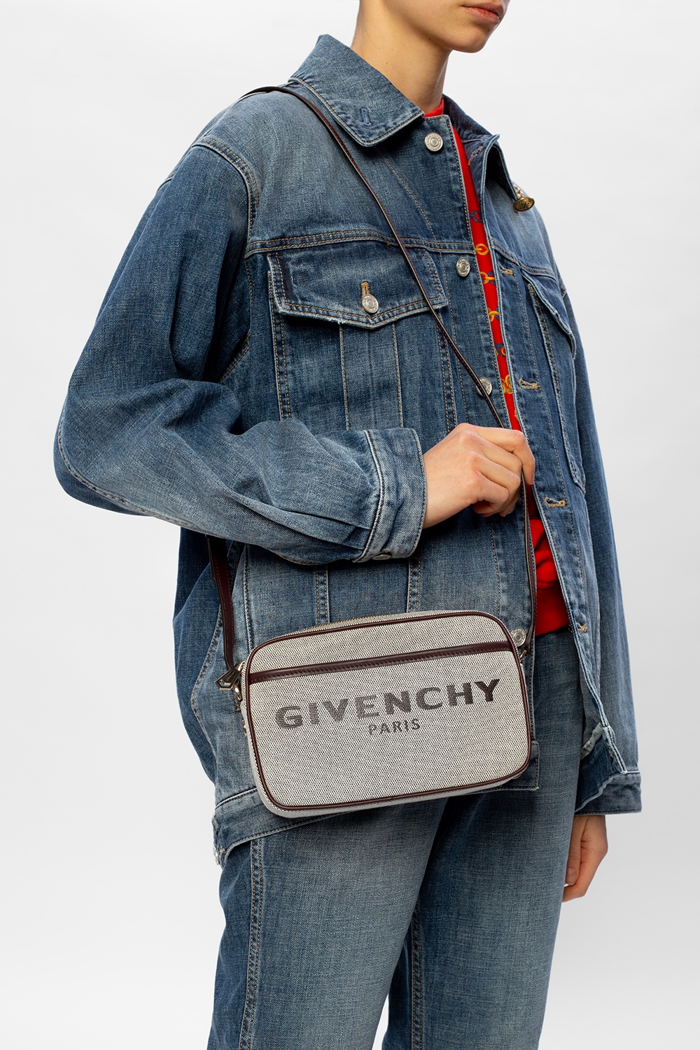 givenchy earrings ‘Camera’ shoulder bag with logo